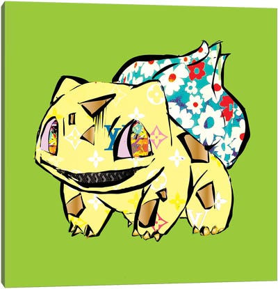 Bulba Canvas Art Print - Pokémon