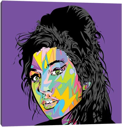 Amy RIP 2019 Canvas Art Print - Amy Winehouse