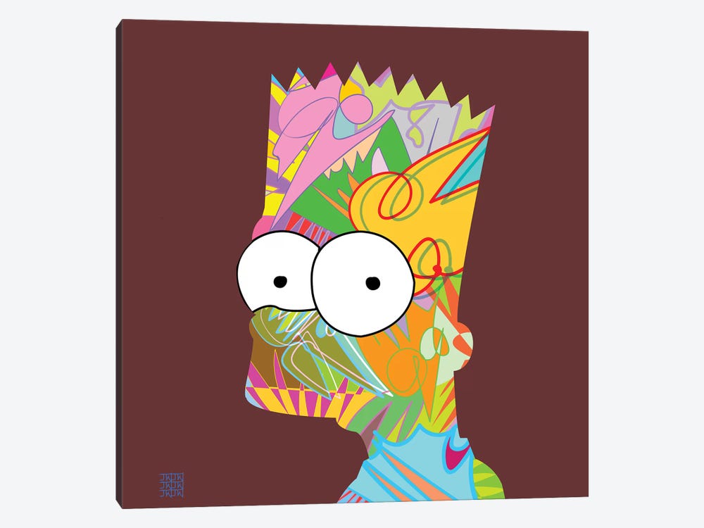 Bart 2019 by TECHNODROME1 1-piece Canvas Art Print