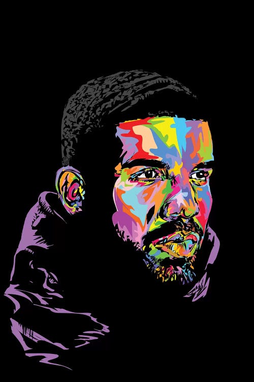 Drake Black 2019 by TECHNODROME1 wall art