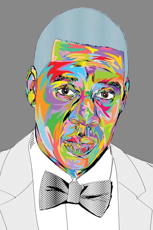 Jigga Man 2019 by TECHNODROME1 wall art