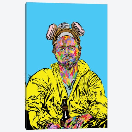 Pinkman 2019 Canvas Print #TDR326} by TECHNODROME1 Canvas Wall Art