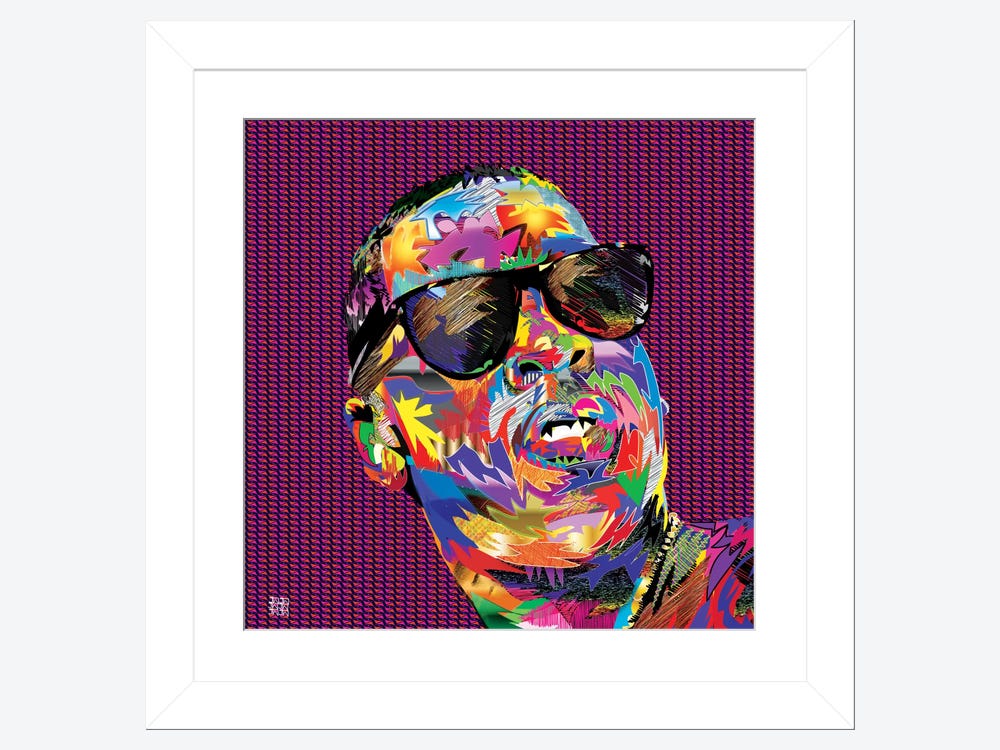 Jay-Z Canvas Art Print by TECHNODROME1 | iCanvas