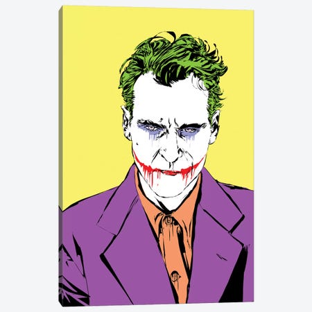 The Master Joker Canvas Print #TDR333} by TECHNODROME1 Canvas Artwork