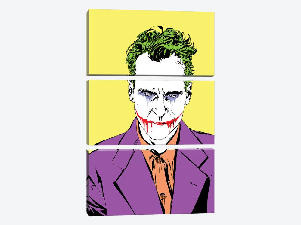 The Master Joker by TECHNODROME1 3-piece Canvas Wall Art