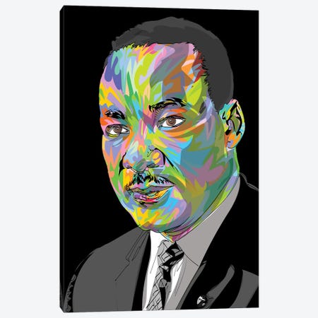 MLK 2020 Canvas Print #TDR339} by TECHNODROME1 Canvas Art