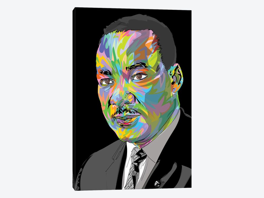 MLK 2020 by TECHNODROME1 1-piece Canvas Wall Art