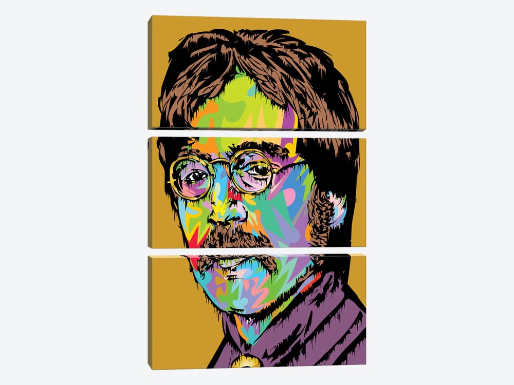 Lennon by TECHNODROME1 3-piece Canvas Art Print