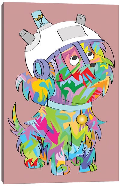Sentient Dog 2020 Canvas Art Print - Rick And Morty