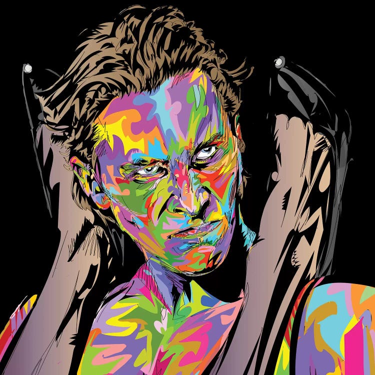 Psycho Fuck by TECHNODROME1 wall art