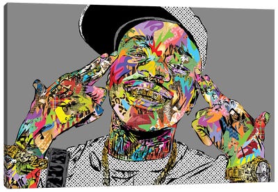 Da Baby 2020 Canvas Art Print - Rap & Hip-Hop Art