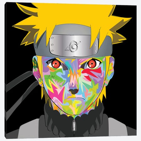 Naruto drome Canvas Print #TDR370} by TECHNODROME1 Canvas Artwork