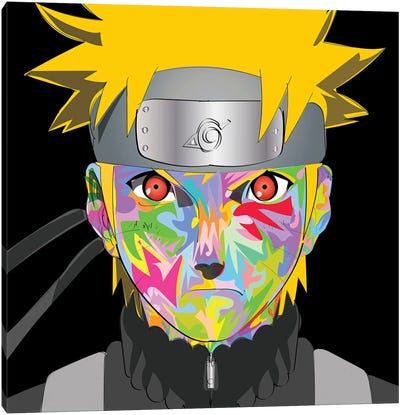 Naruto drome Canvas Art Print - TECHNODROME1