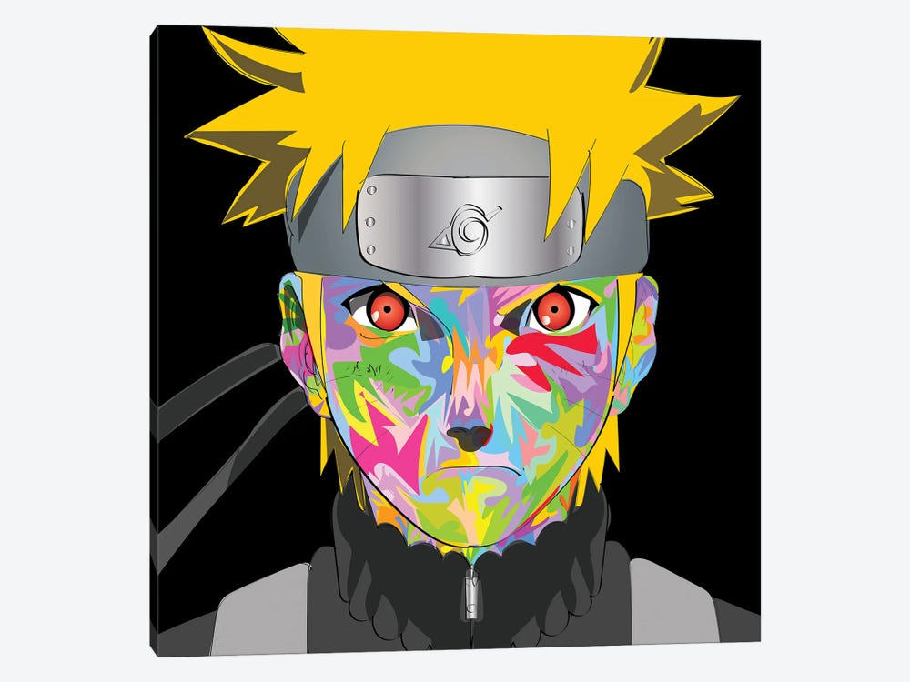 Naruto drome by TECHNODROME1 1-piece Canvas Print