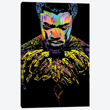RIP Black Panther 2020 Canvas Print #TDR378} by TECHNODROME1 Canvas Artwork
