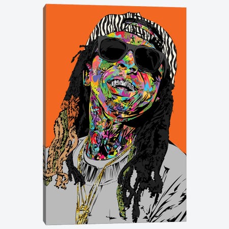 Lil Wayne 2020 Canvas Print #TDR386} by TECHNODROME1 Canvas Artwork