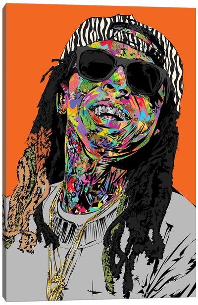 Lil Wayne 2020 Canvas Art Print - Musician Art