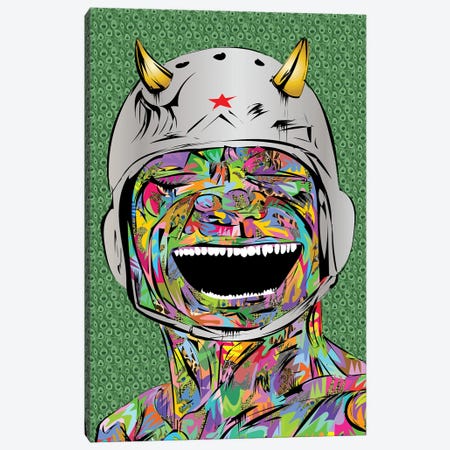 Smiling Devil Canvas Print #TDR394} by TECHNODROME1 Canvas Art Print