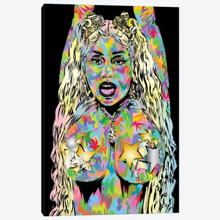 Minaj Canvas Print #TDR416} by TECHNODROME1 Canvas Artwork