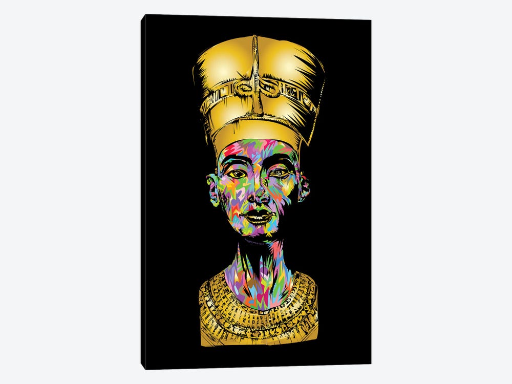 Nefertiti by TECHNODROME1 1-piece Canvas Print