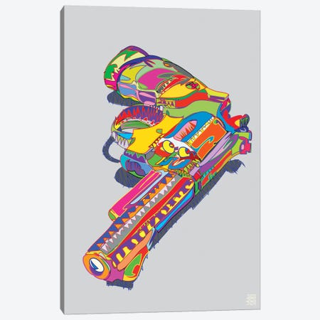 Magnum Force Canvas Print #TDR41} by TECHNODROME1 Canvas Artwork