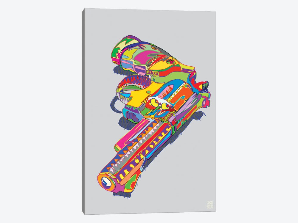 Magnum Force by TECHNODROME1 1-piece Canvas Art Print