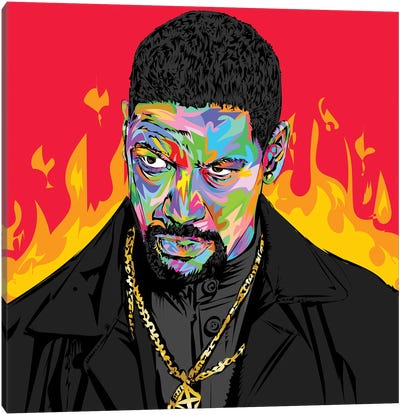Alonzo drome Canvas Art Print - Crime & Gangster Movie Art