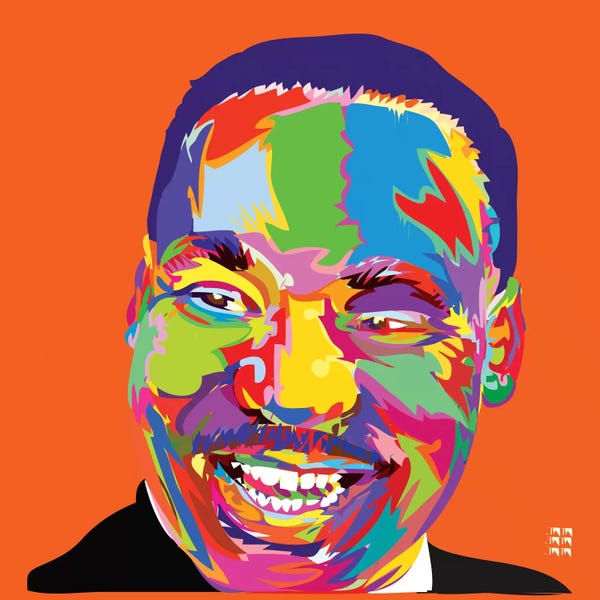 African American Art: Martin Luther King Jr. by TECHNODROME1