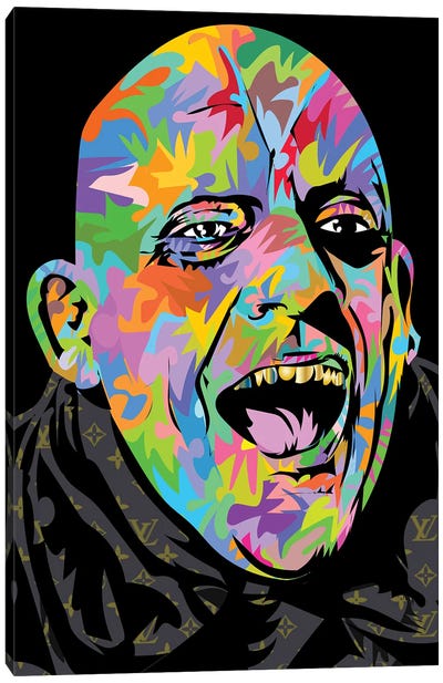 Uncle Fester Canvas Art Print - Movie & Television Character Art
