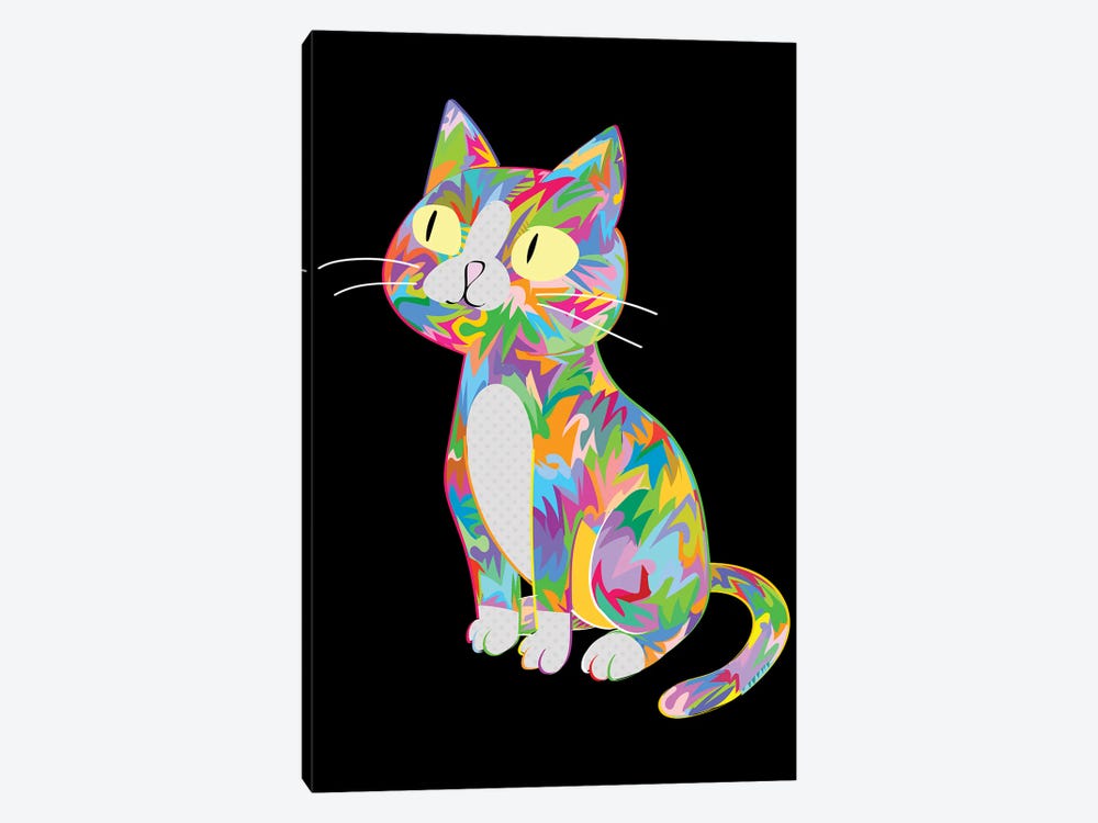 Cat by TECHNODROME1 1-piece Canvas Art