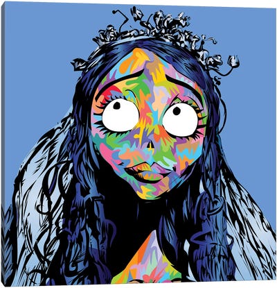Corpse Bride Canvas Art Print - Other Animated & Comic Strip Characters