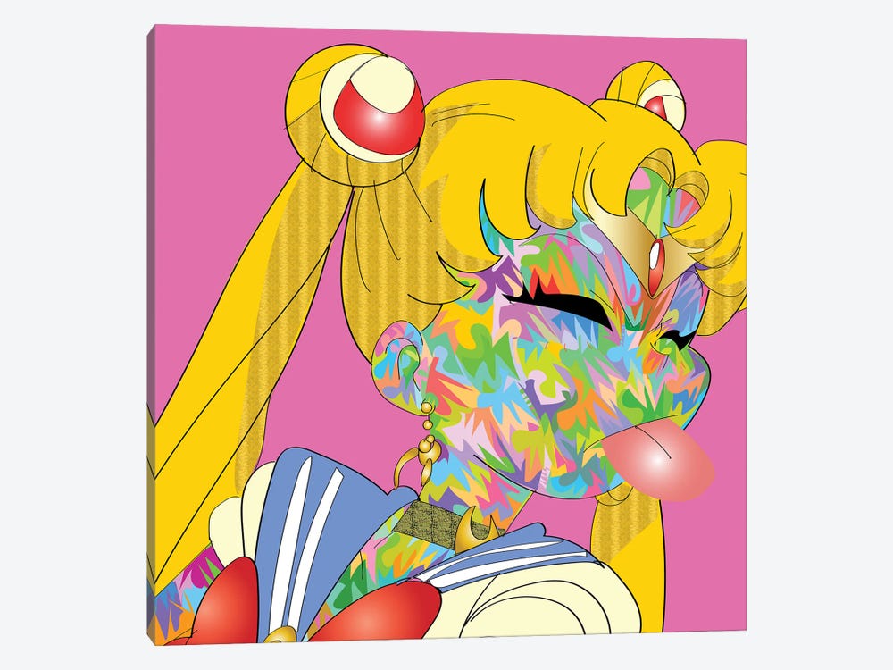 Sailor Moon by TECHNODROME1 1-piece Canvas Art