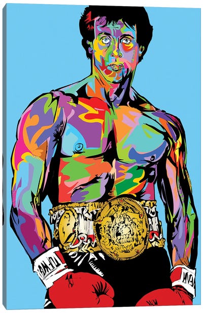 Rocky Canvas Art Print - Boxing Art
