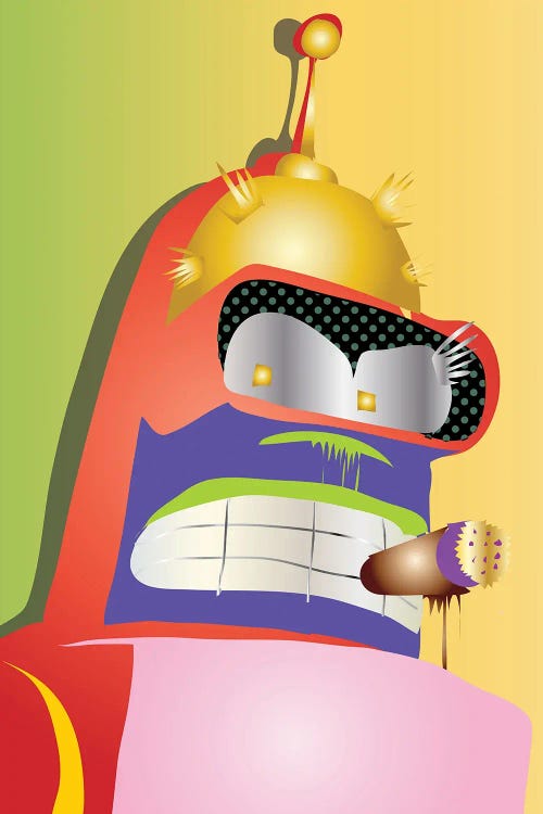 Bender 2021 by TECHNODROME1 wall art