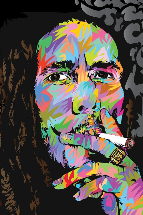 Bob Marley by TECHNODROME1 wall art