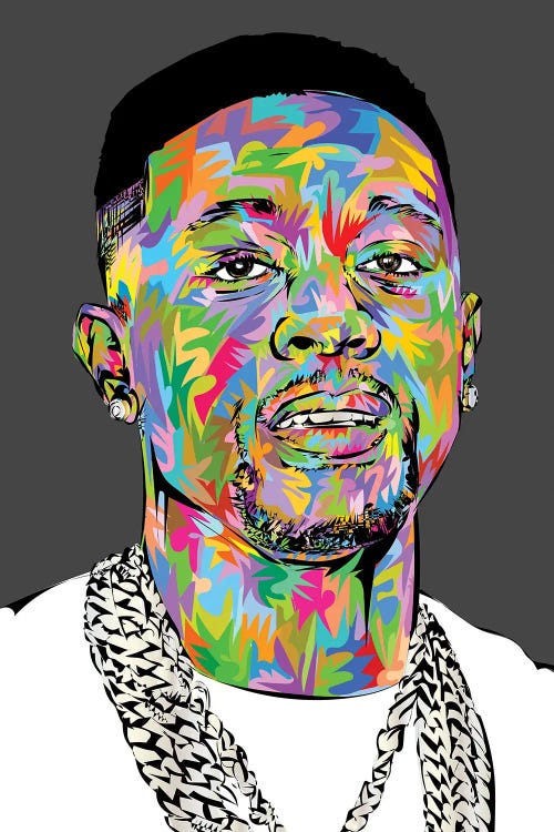 Lil Boosie by TECHNODROME1 wall art