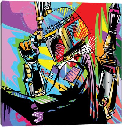 Boba 2018 Canvas Art Print - Star Wars