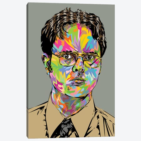 Dwight 2020 Canvas Print #TDR504} by TECHNODROME1 Canvas Artwork