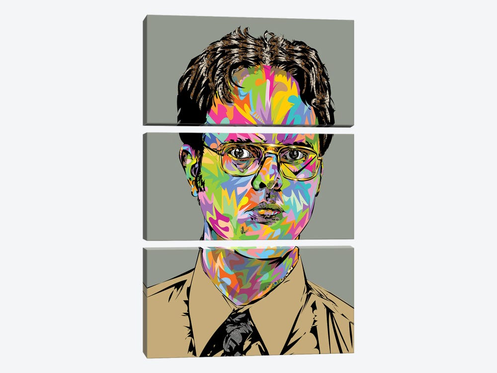 Dwight 2020 by TECHNODROME1 3-piece Canvas Art