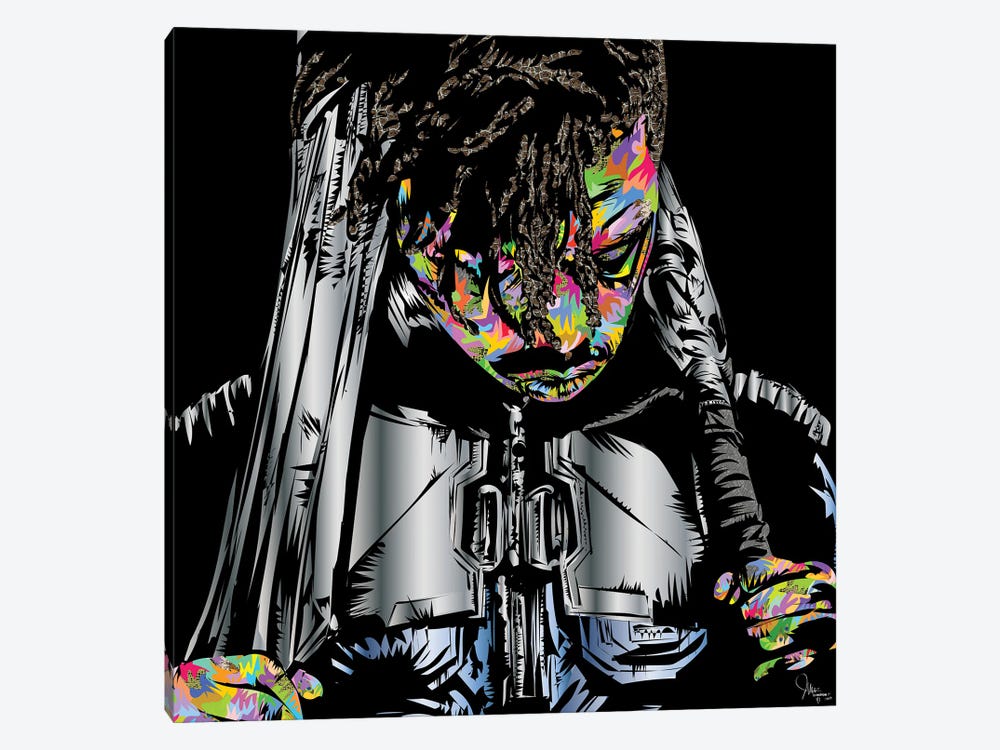 Killmonger by TECHNODROME1 1-piece Canvas Art Print