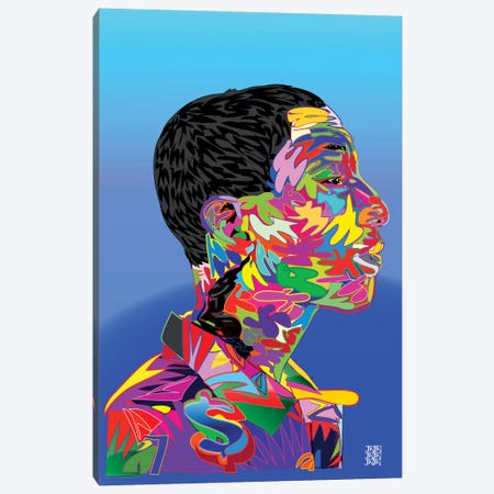 Pharrell Canvas Print #TDR50} by TECHNODROME1 Canvas Print