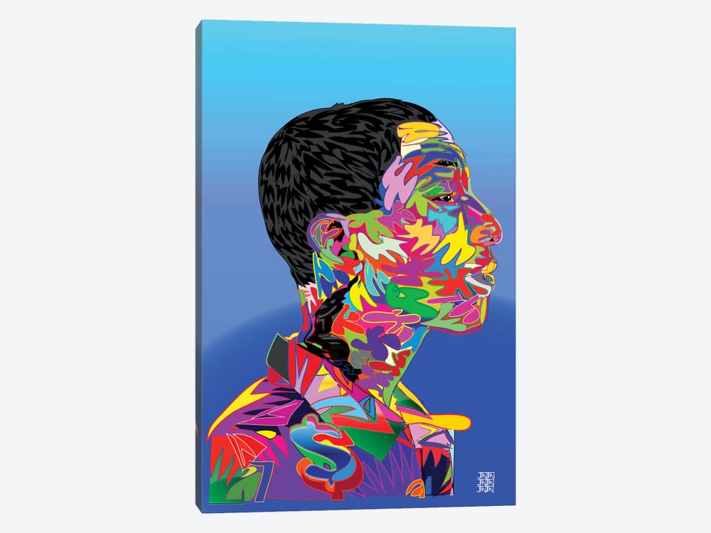 Pharrell by TECHNODROME1 1-piece Canvas Art Print