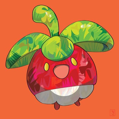 Bounsweet Canvas Art by TECHNODROME1 iCanvas