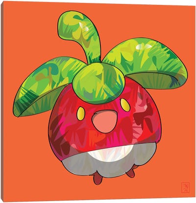 Bounsweet Canvas Art Print - Pokémon