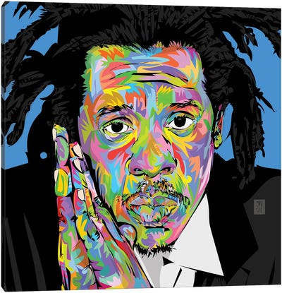 Jazy Z 2021 Canvas Art Print - Rap & Hip-Hop Art