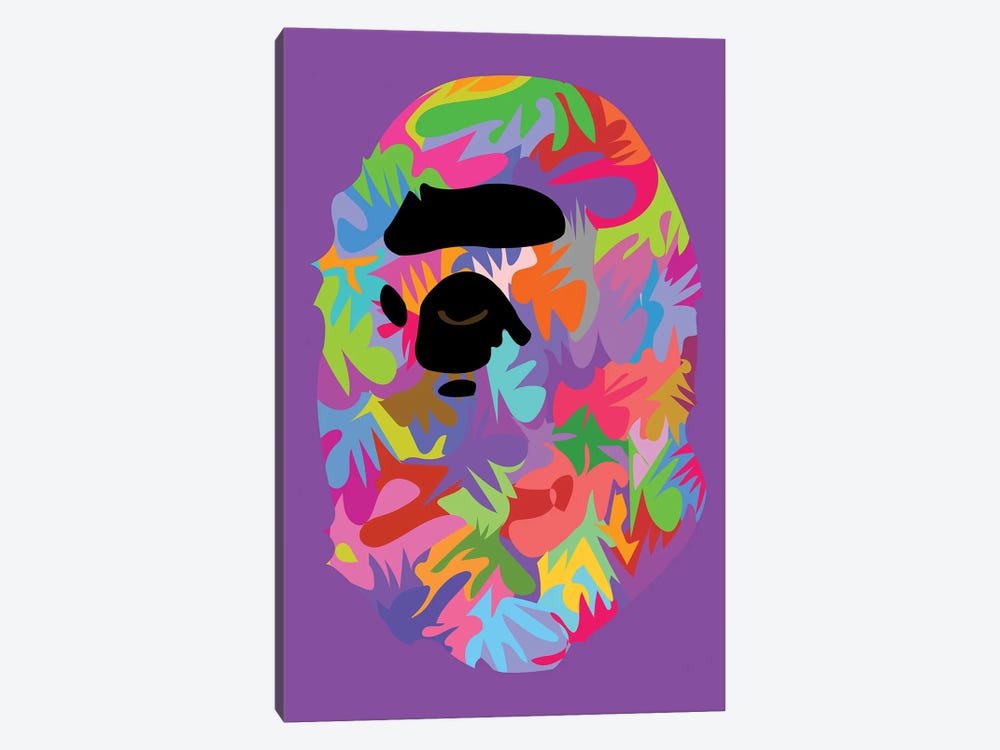 Bathing Ape Purple by TECHNODROME1 1-piece Art Print