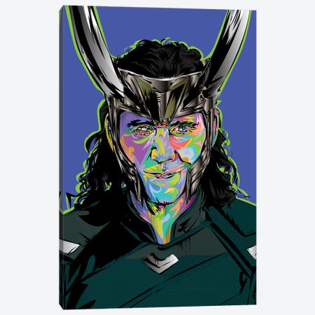 Loki 2023 Canvas Print #TDR541} by TECHNODROME1 Canvas Print