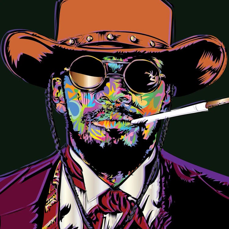 Django 2023 by TECHNODROME1 wall art