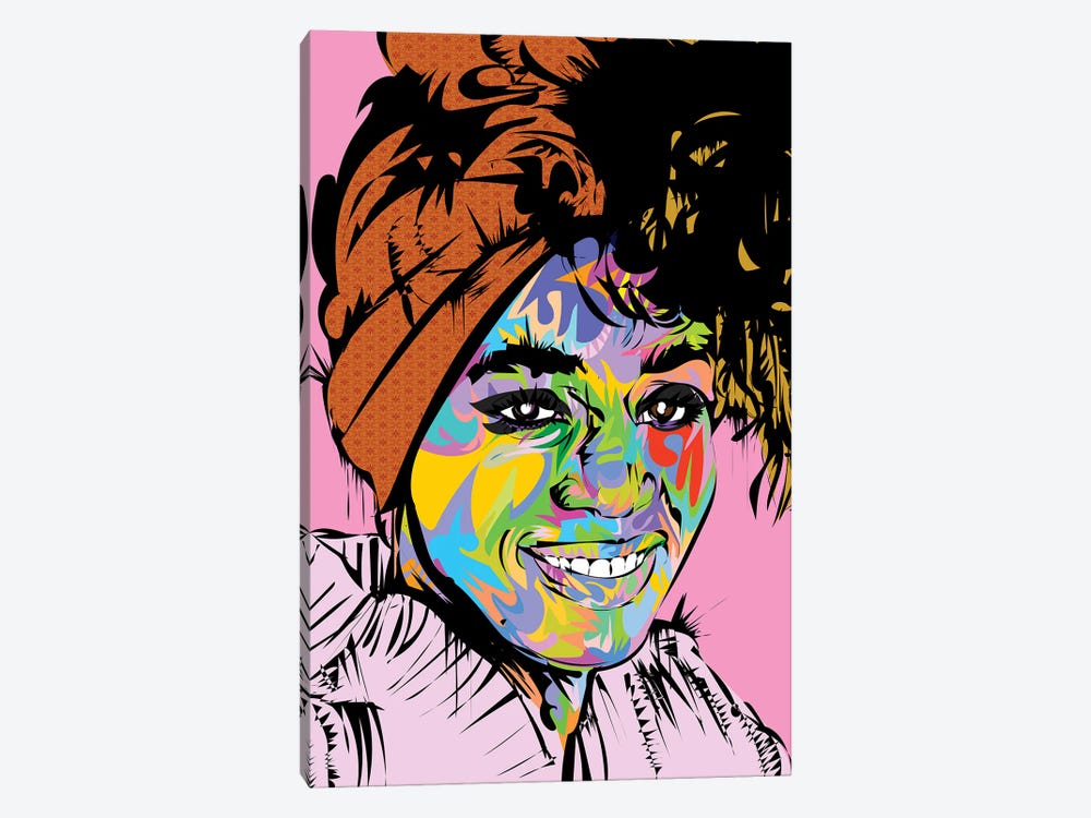 Young Whitney by TECHNODROME1 1-piece Canvas Print