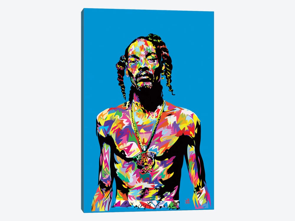 Snoop by TECHNODROME1 1-piece Canvas Wall Art